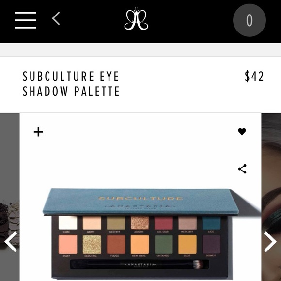 ABH Subculture Palette - Picture 1 of 1